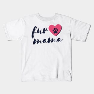 Black and Pink Heart Pet Lifestyle and Hobbies Kids T-Shirt